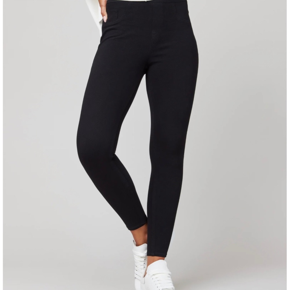 NWOT Spanx black Jean-ish leggings